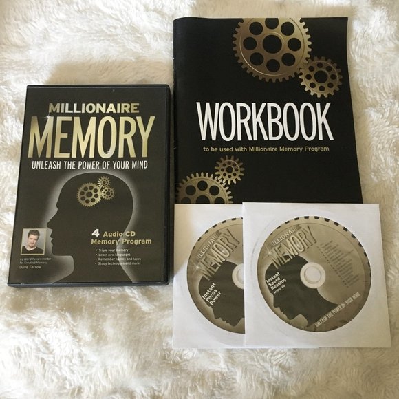 Millionaire Memory - Unleash the Power of Your Mind - 4 AUDIO CD - Picture 3 of 9